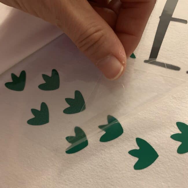 How to Apply Heat Transfer Vinyl (HTV) to a TShirt PeekaBoo Pages