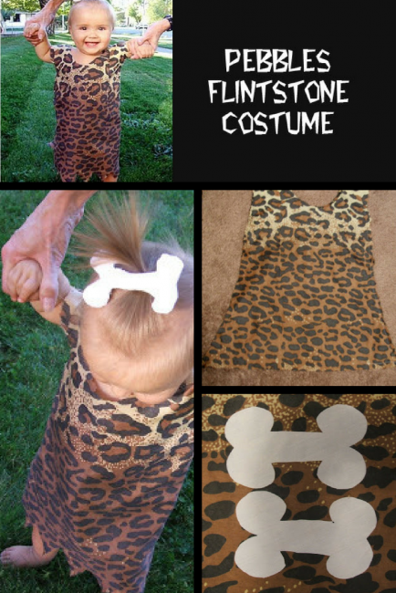 Pebbles Flintstone Costume DIY