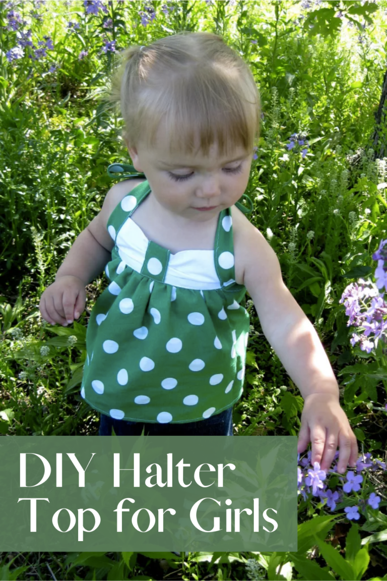 DIY Halter Top for Girls