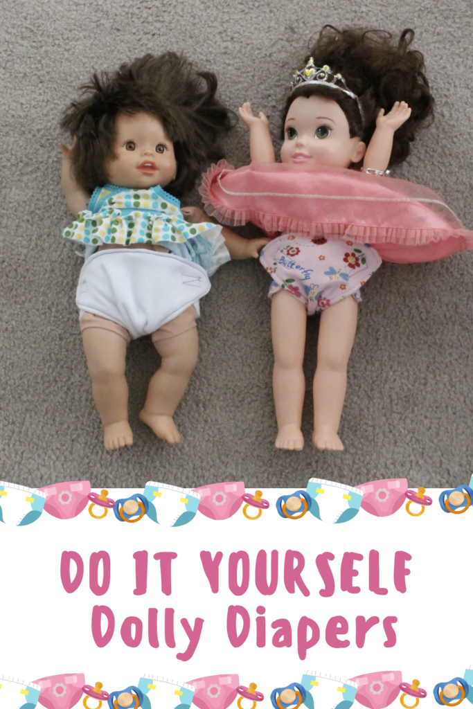 DIY Doll Diaper