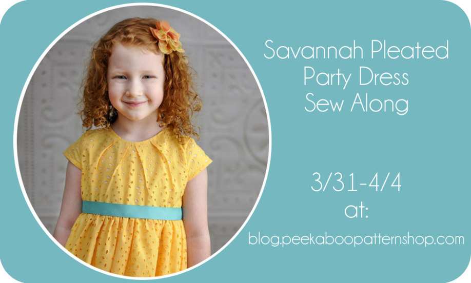 savannah sew along