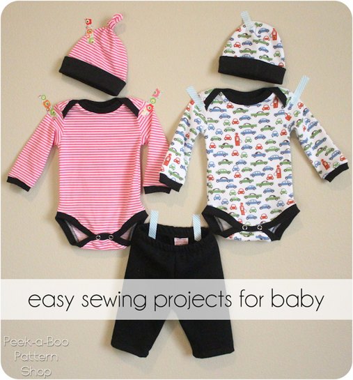 easy sewing projects for baby