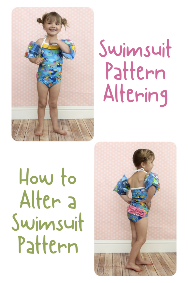 Swimsuit Pattern Altering