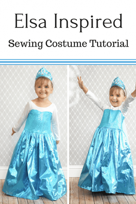 homemade elsa costume