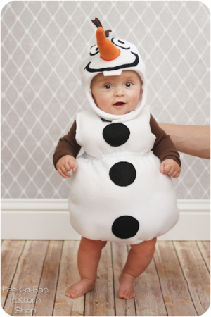 DIY Snowman Costume | Free DIY Olaf Costume Tutorial
