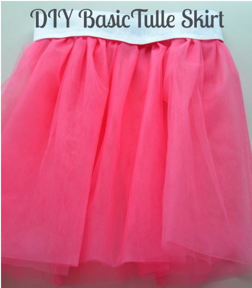 A DIY Tulle Skirt - Peek-a-Boo Pages - Patterns, Fabric & More!