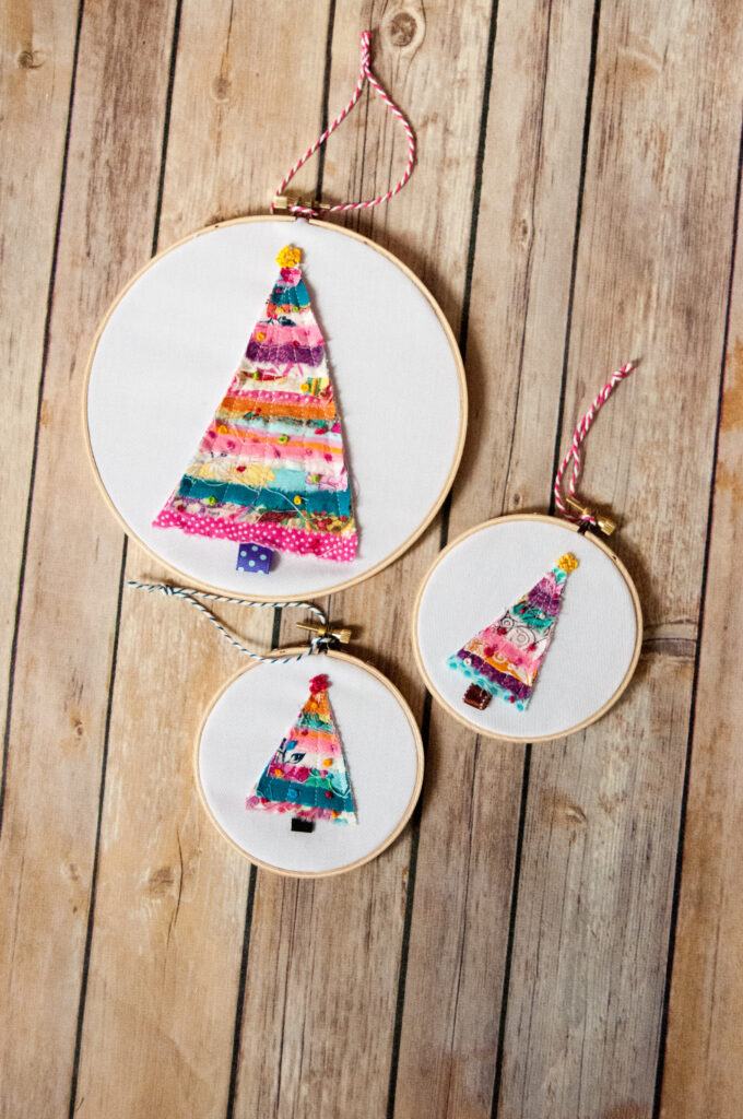 embroidery hoop ornaments