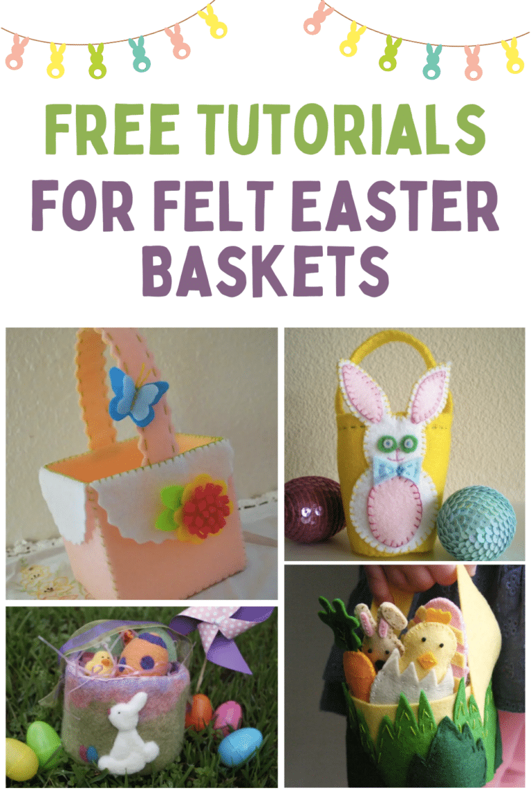 DIY Felt Easter Basket