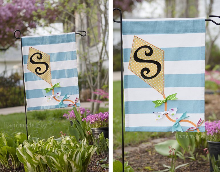 DIY Garden Flag Tutorial