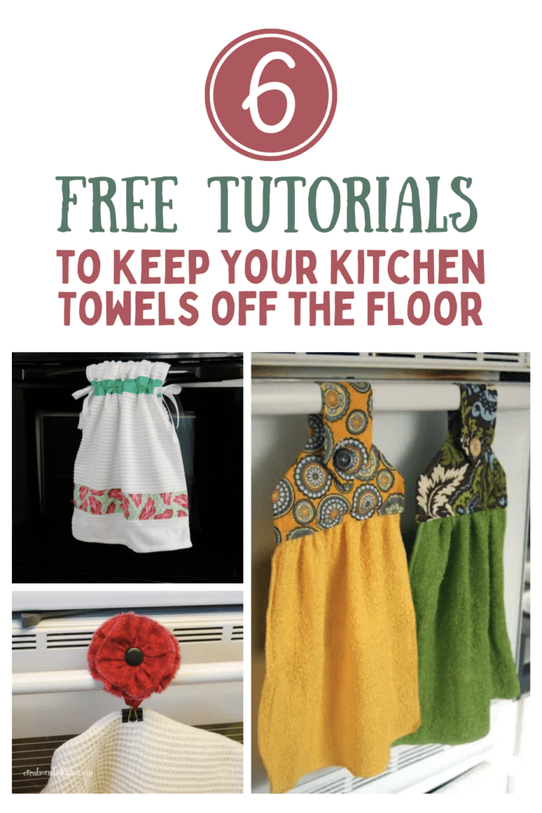 hanging kitchen towels