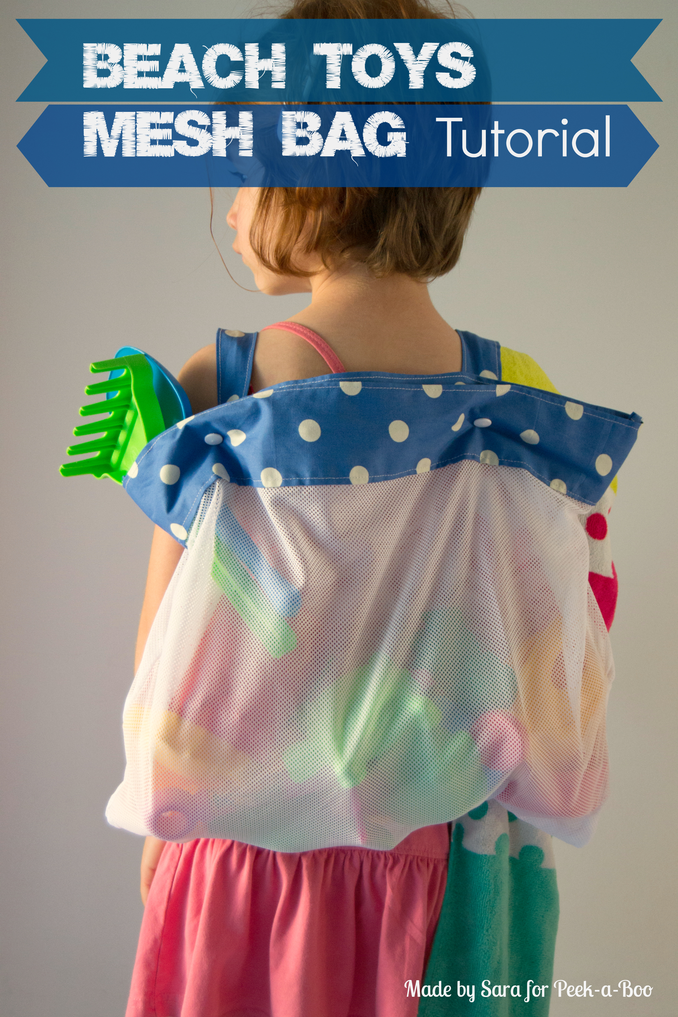 beach toy bag