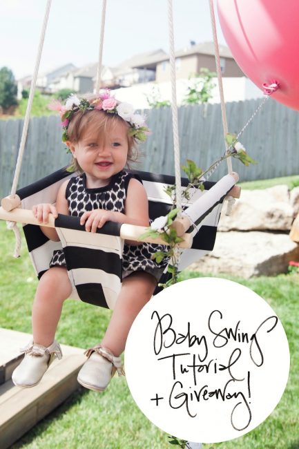 Baby Swing Tutorial and Giveaway