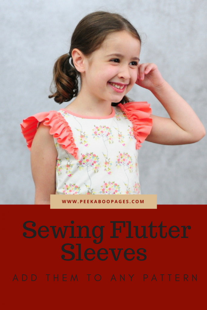 Add Flutter Sleeves to Your Favorite Knit Shirt Patterns! - Peek-a-Boo ...