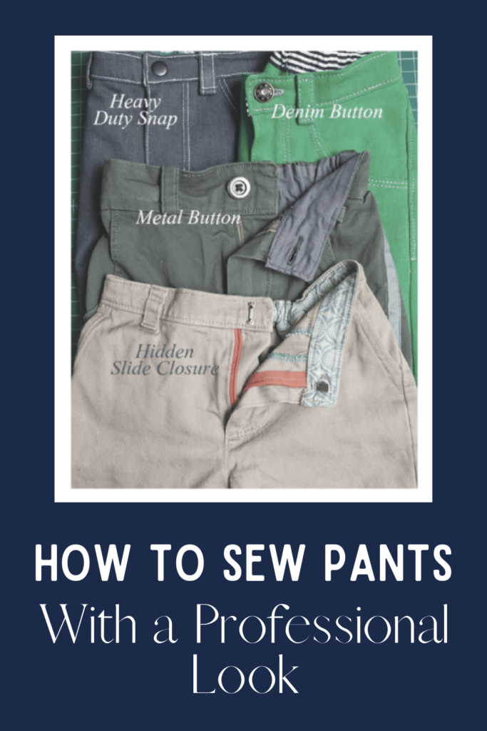 How to Sew Pants With a Professional Look _ Sewing 101