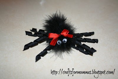 9 Diy Halloween Hair Bows Peek A Boo Pages