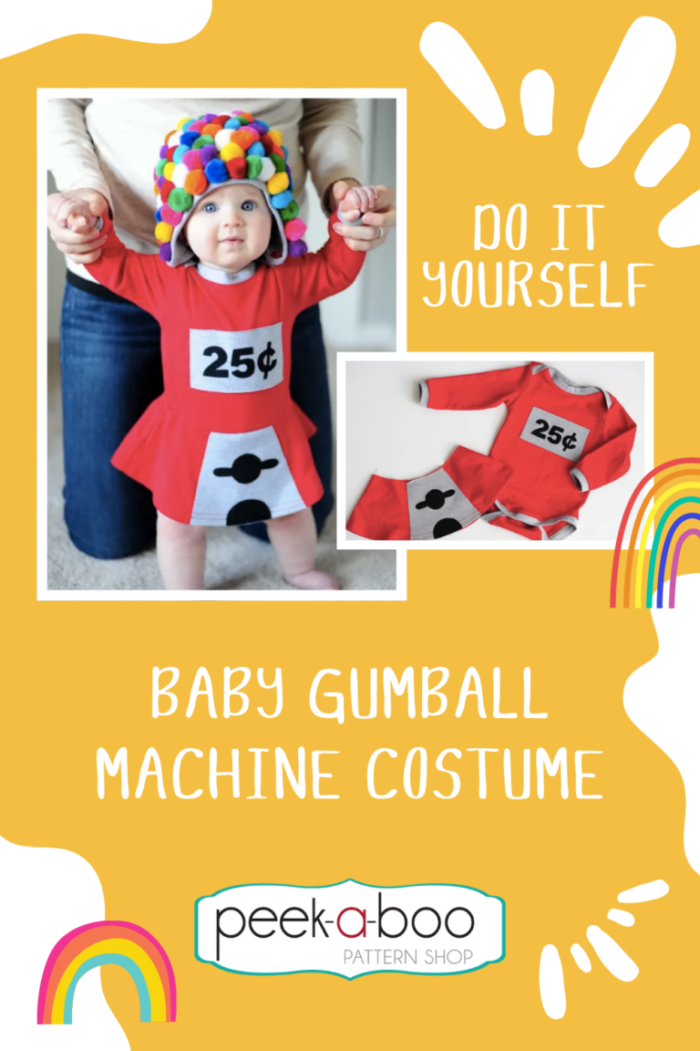 DIY Baby Gumball Machine Costume