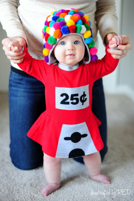 DIY Gumball Machine Costume