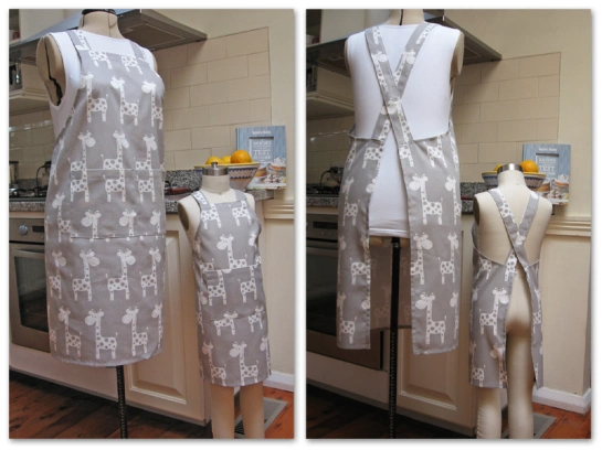 10 Cross Back 'Japanese' Apron Patterns & Tutorials (+ FREE