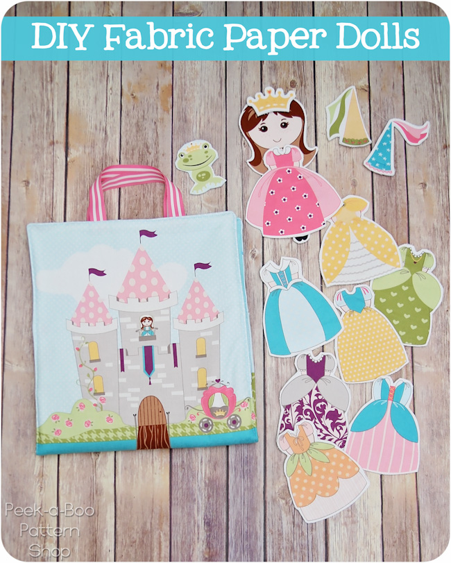DIY Fabric Paper Dolls