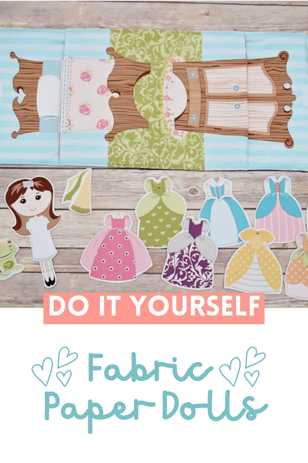 DIY Fabric Paper Dolls