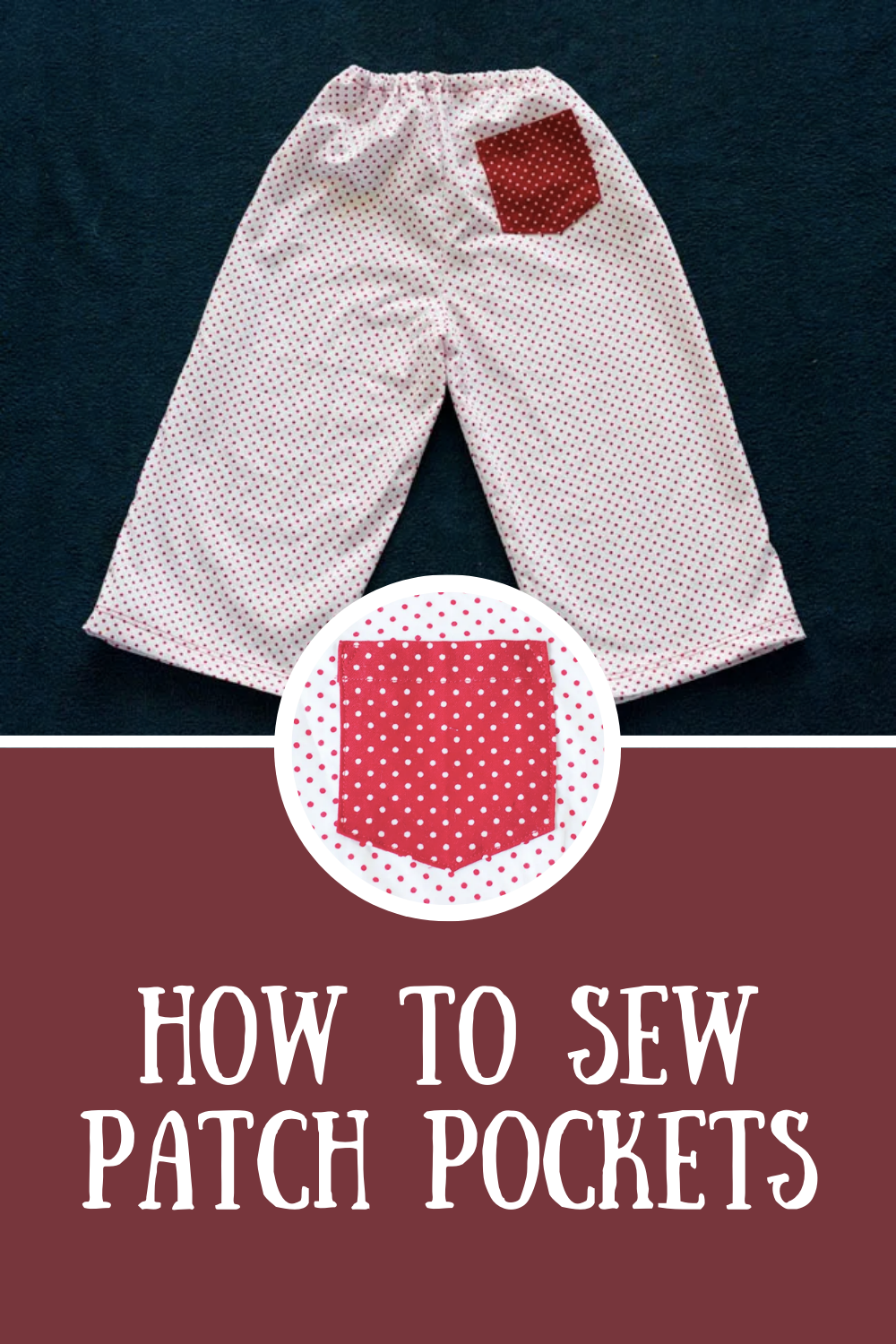 How To Sew Patch Pockets Add Pockets To Any Pattern