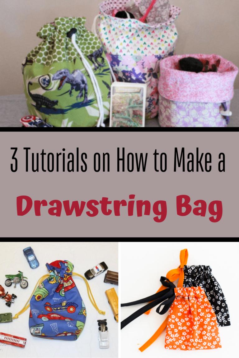 DIY Drawstring Bag