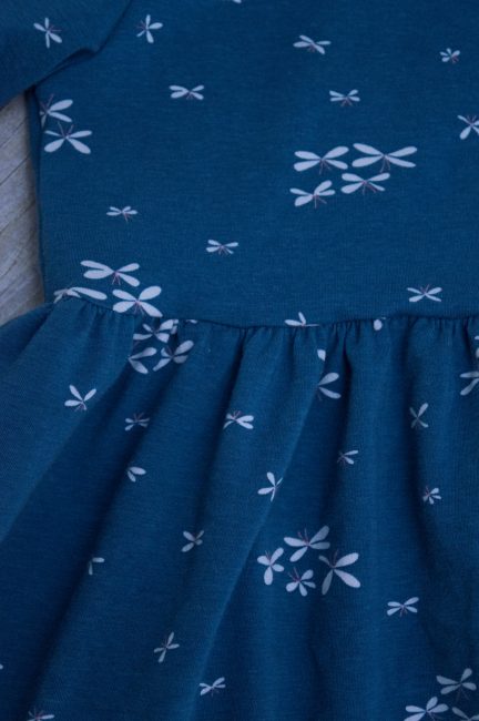 sewing gathered knits