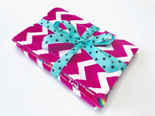 DIY Minky Blanket | BewstSew Your Own Baby Blanket