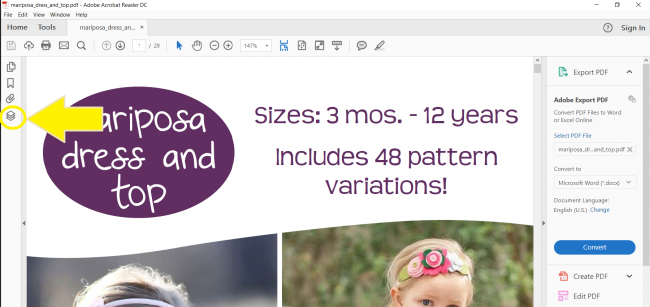 How to Print PDF Sewing Patterns