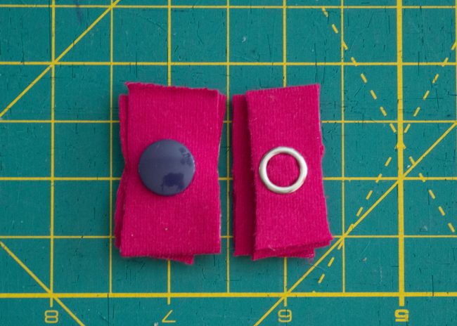 how to sew a snap