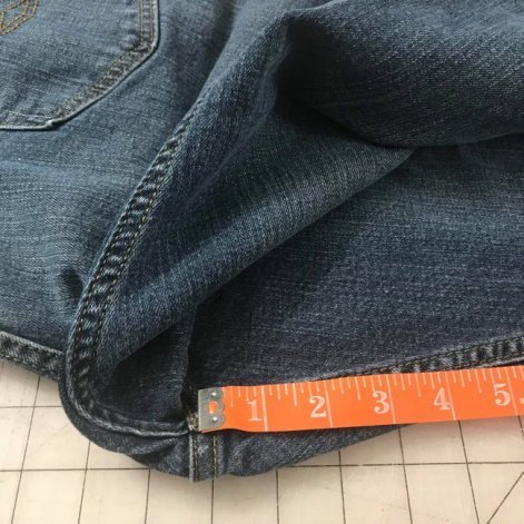 How to Hem Pants Part 2: Jeans - Peek-a-Boo Pages