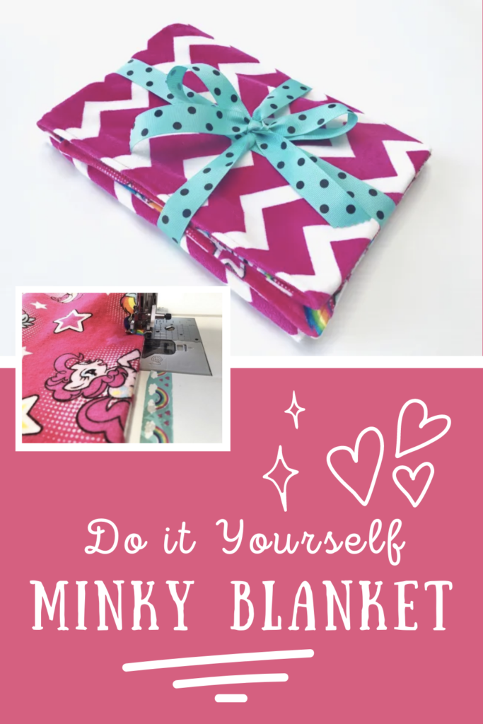diy minky blanket