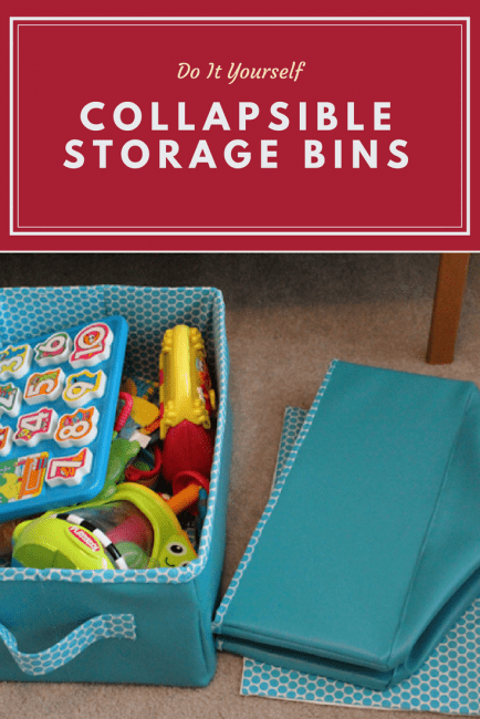 DIY Storage Bins