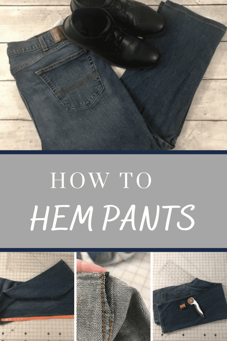 How to Hem Pants