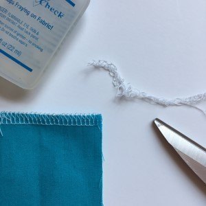 how to finish serger tails