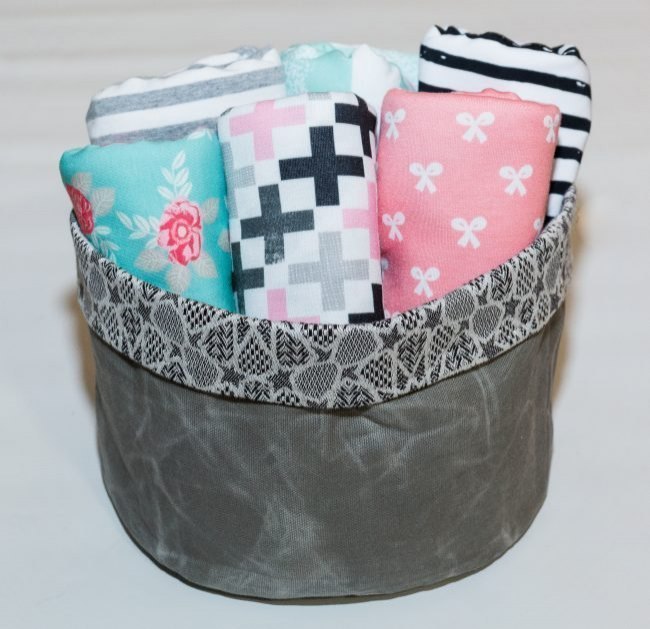 DIY Fabric Storage Bins | Free Sewing Tutorial