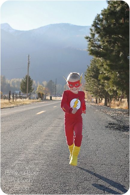 DIY Flash Costume  Free Kids Costume Tutorial