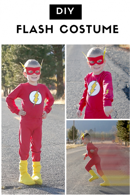 Halloween Flash Costume Tutorial