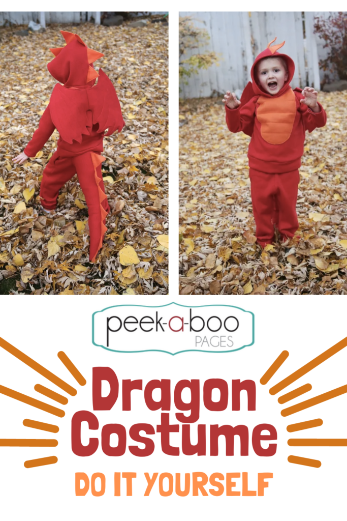 DIY Dragon Costume for Kids