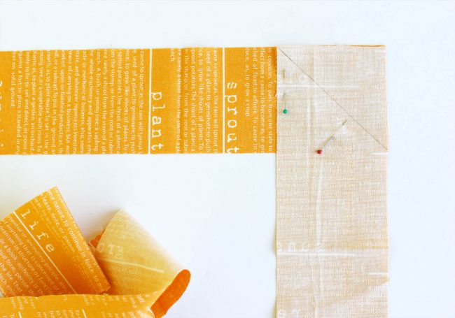 Quilted Fall Placemat Tutorial