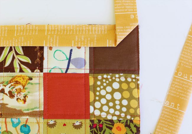 Quilted Fall Placemat Tutorial