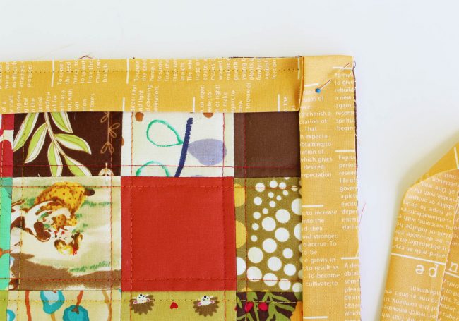 Quilted Fall Placemat Tutorial