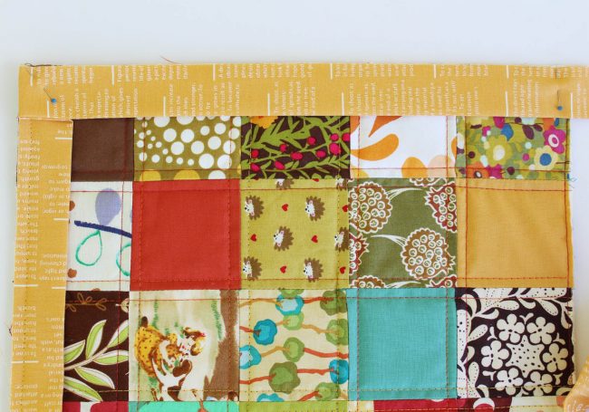 Quilted Fall Placemat Tutorial
