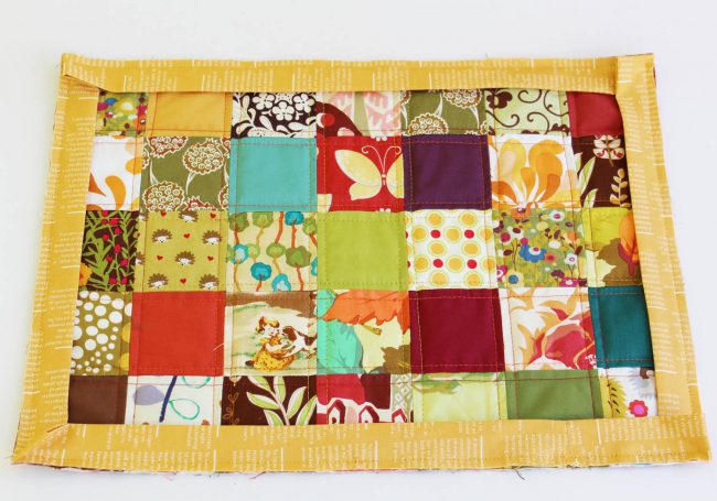 Quilted Fall Placemat Tutorial