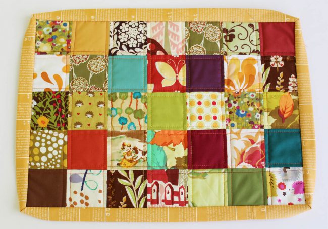 Quilted Fall Placemat Tutorial