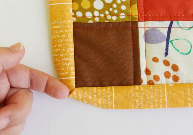 Quilted Fall Placemat Tutorial