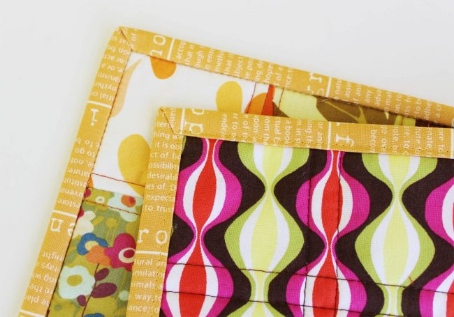 Quilted Fall Placemat Tutorial