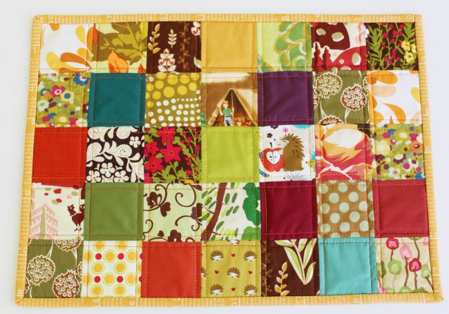Quilted Fall Placemat Tutorial