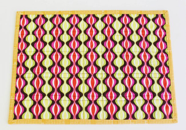 Quilted Fall Placemat Tutorial
