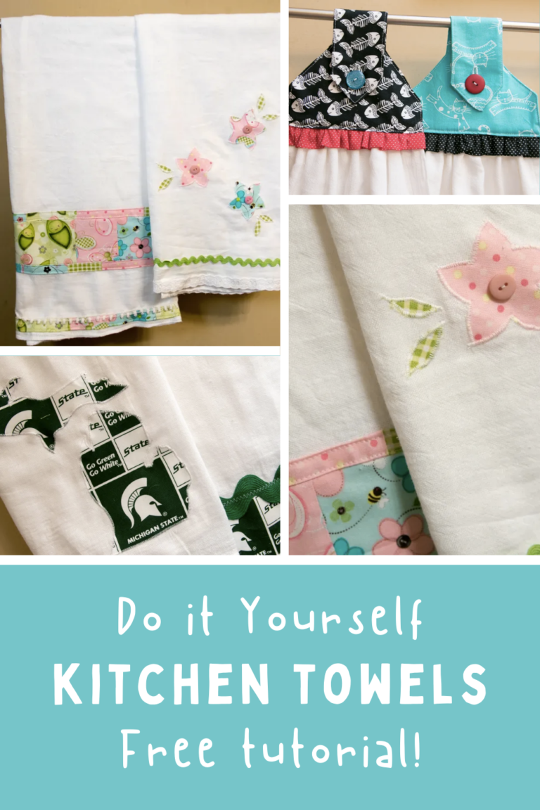 DIY Kitchen Towels